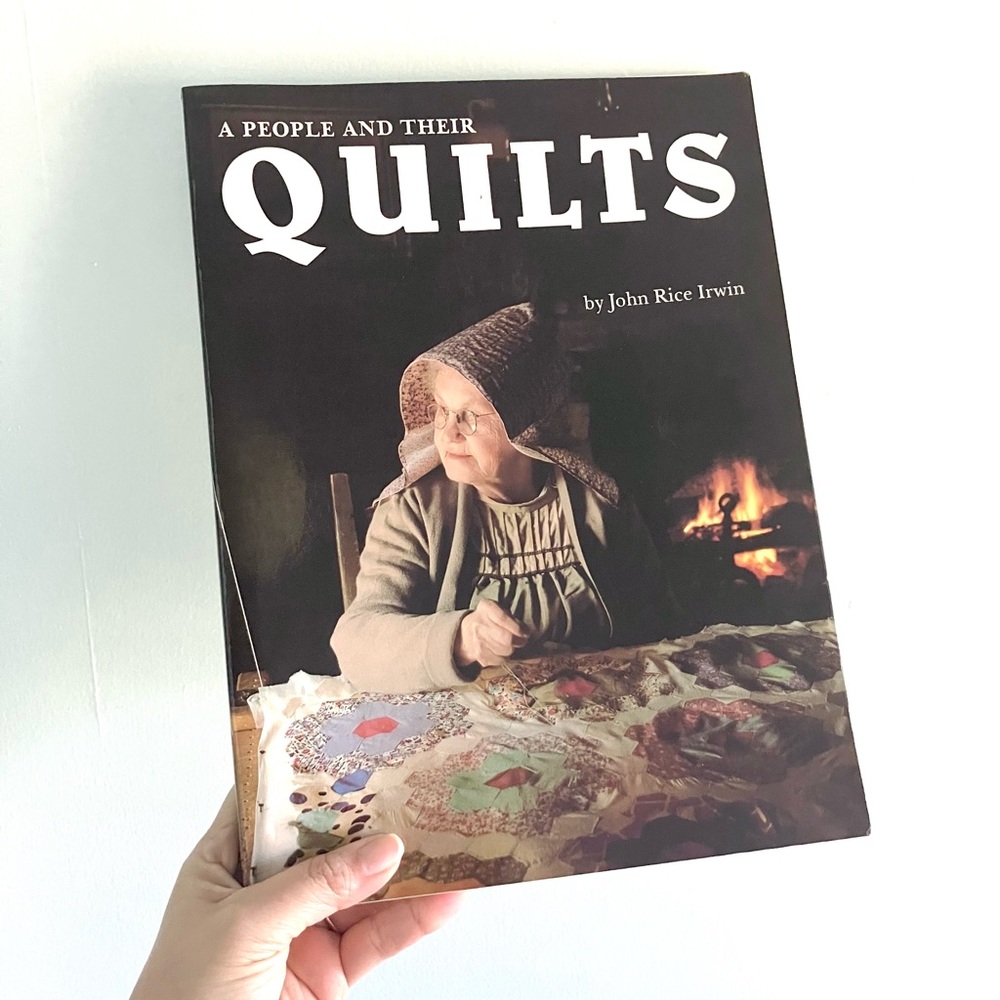 Vintage 80’s A People and Their Quilts coffee table book